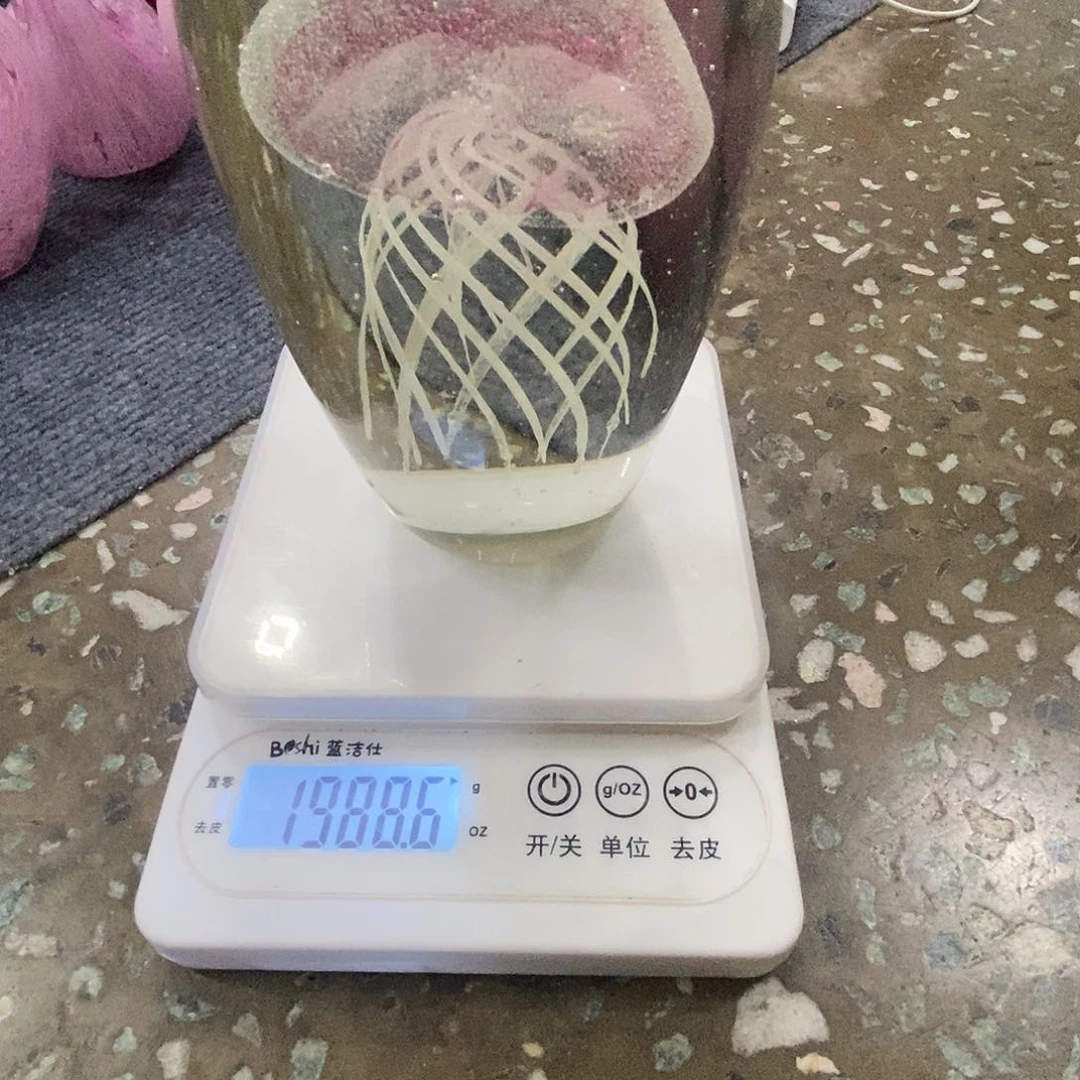 小*莹粉色水母球
