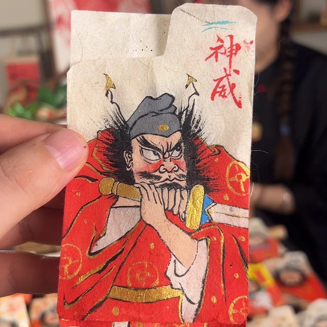 你***叫纯手绘钟馗文创画