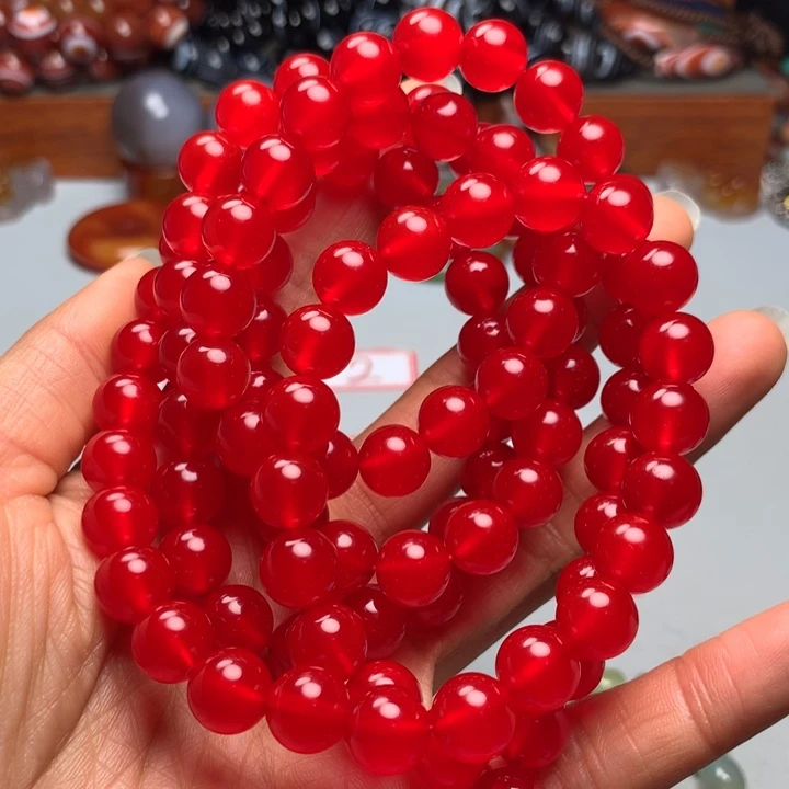 未镶嵌手链玛瑙/玉髓罗*