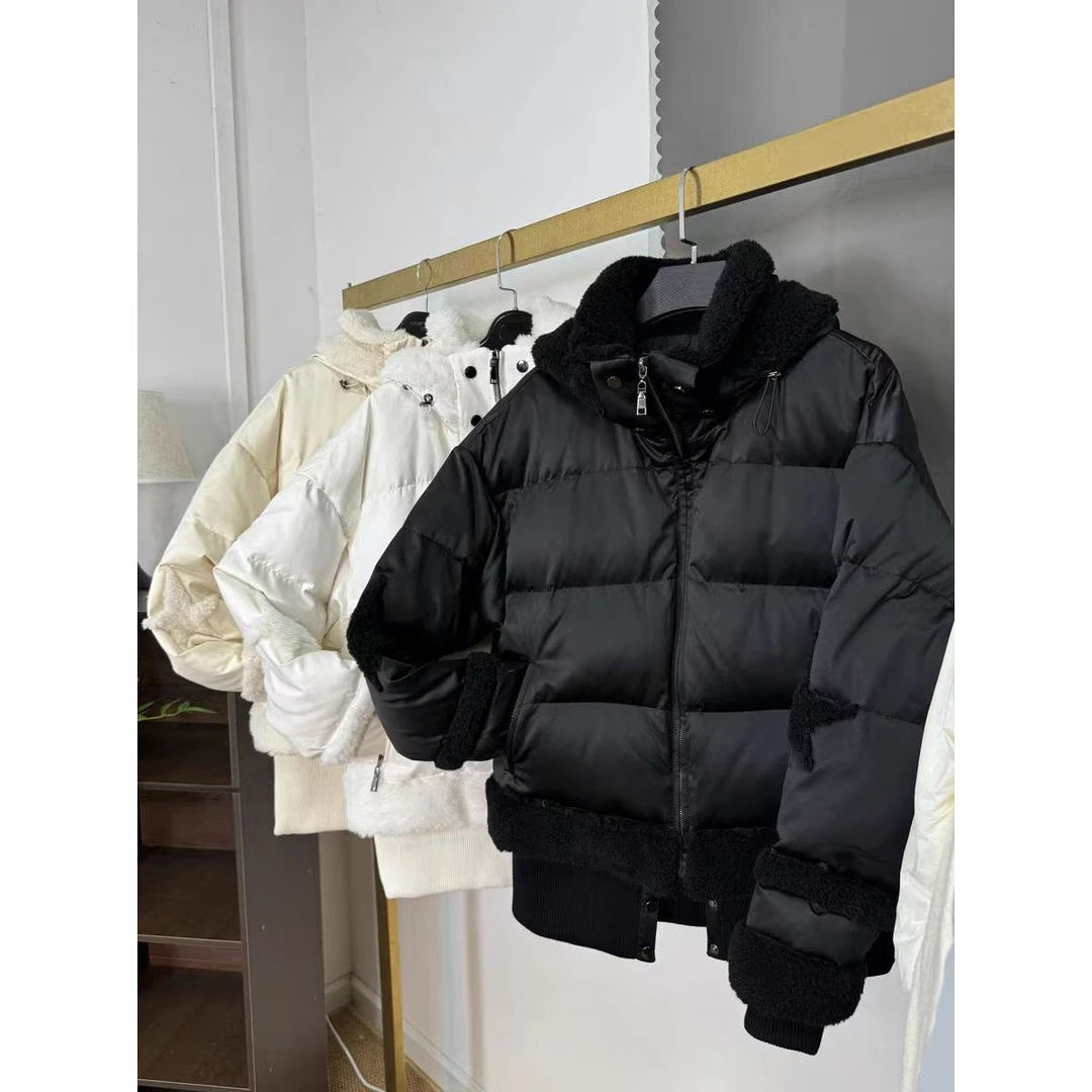 『羽绒服H』新款简约设计款百搭时尚款休闲羽绒服1131