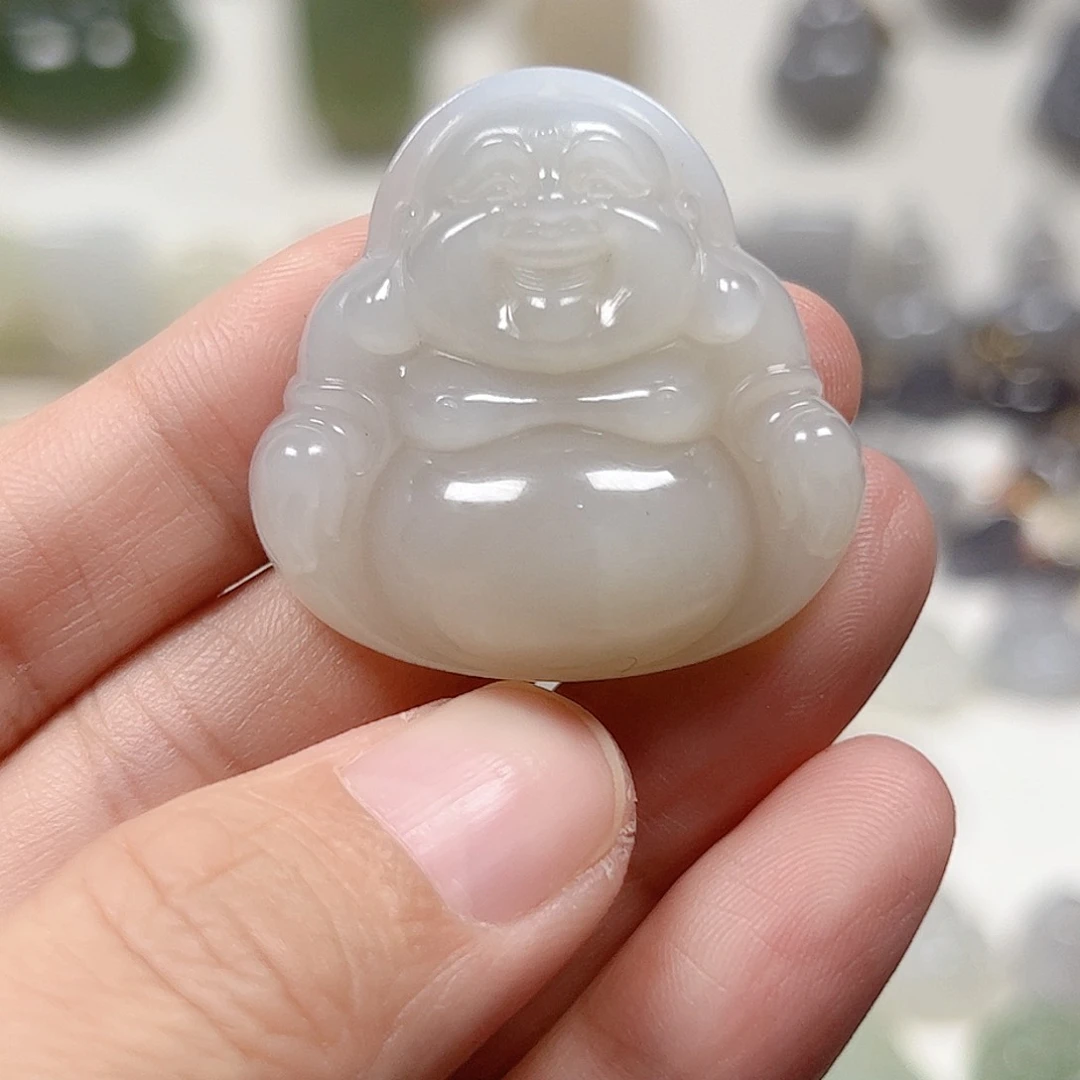颈饰未镶嵌和田玉