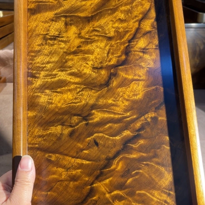 金丝楠小**酒金丝楠木文盘