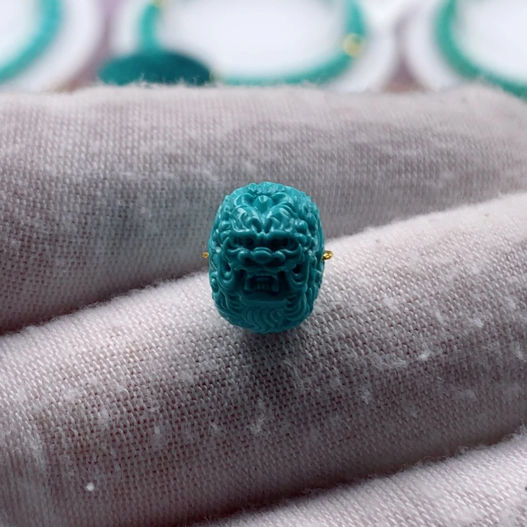 绿松石龙扣未镶嵌