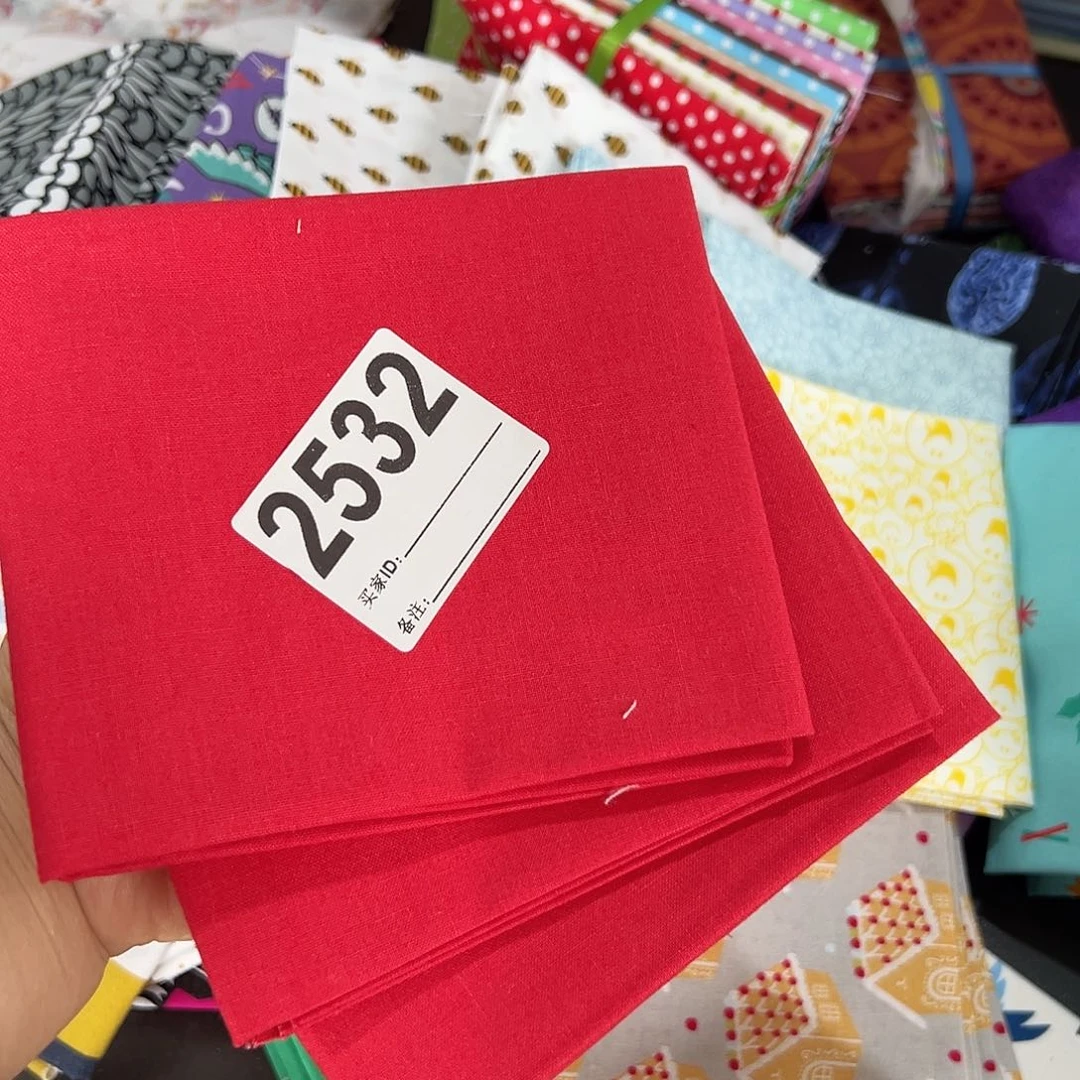 3片纯棉平布45.50厘米一片果子布艺福利