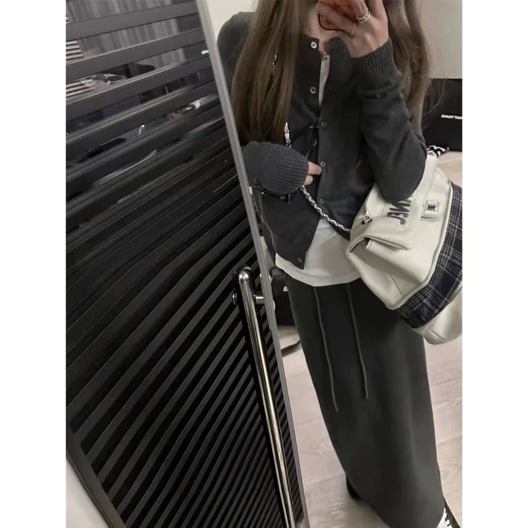 徐秋阳  早秋开衫  时尚休闲百搭纯色显瘦开衫YM083