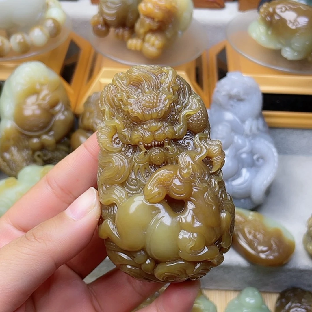 【闪购商品】未镶嵌和田玉挂件岐****！