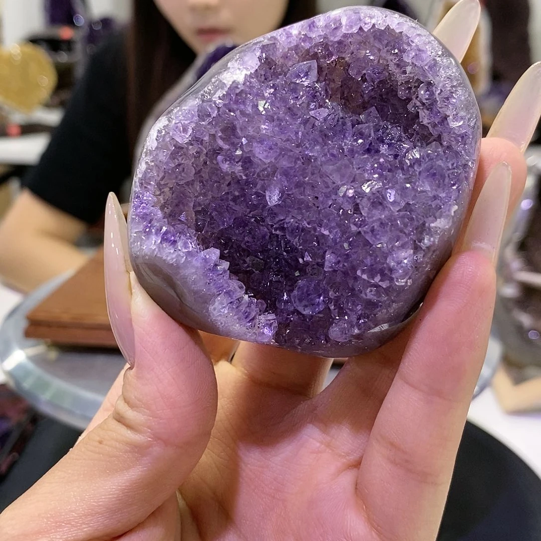 未镶嵌紫晶大型摆件（非配饰）