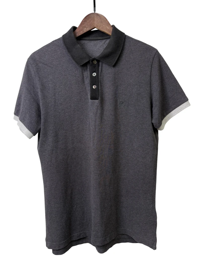 99新 BURBERRY/博柏利 战马刺绣polo衫/m码/255157