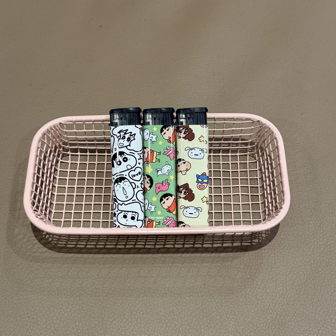 新款可爱蜡笔小新防风打火机卡通粉焰炫酷少女心创意男女友礼物