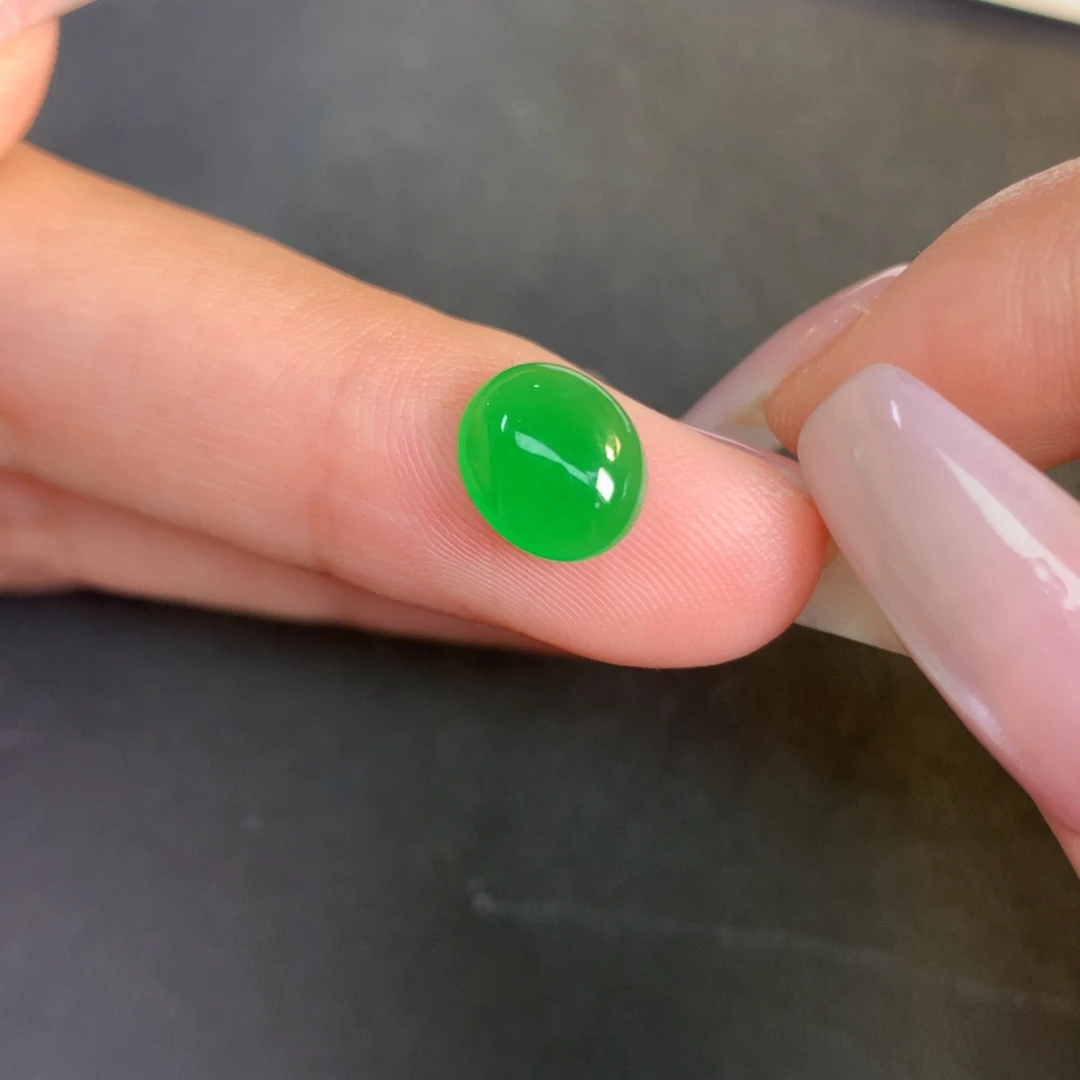 翡翠裸石翡翠翡翠8.99-7.6-3.26