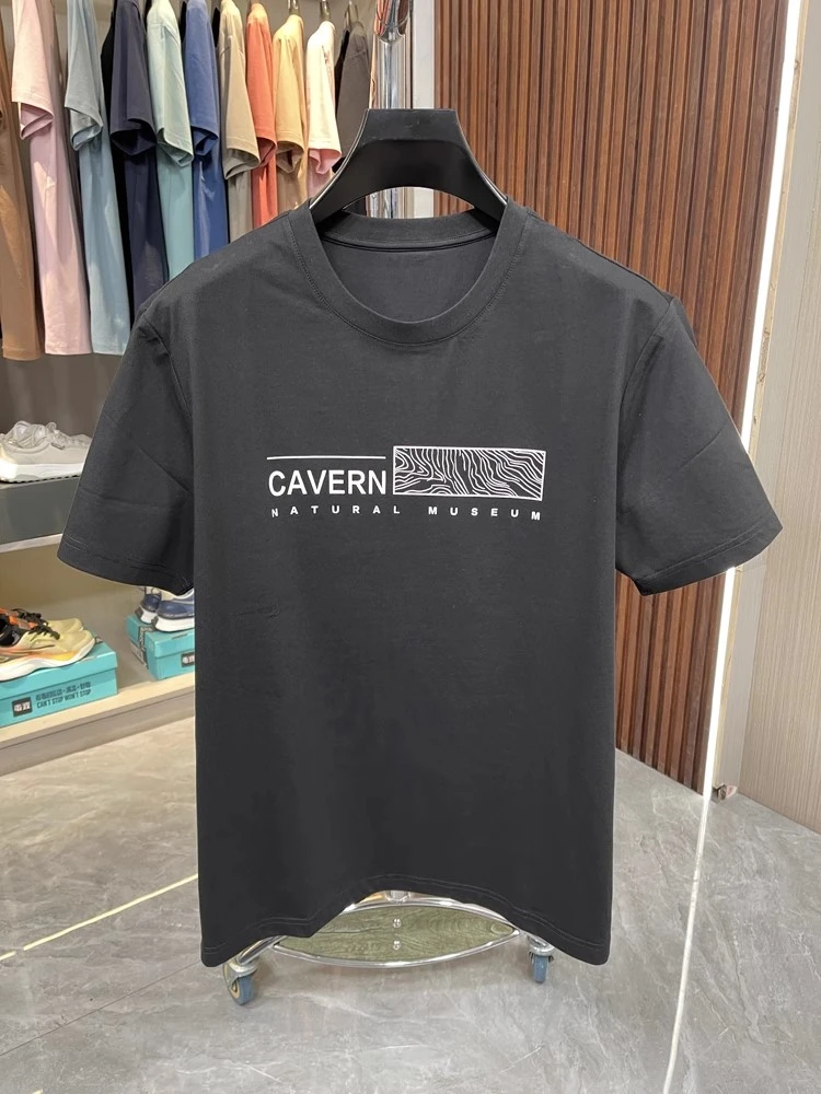 （030B）豆家夏季冰感棉 印花透气吸汗男印花短袖T恤一线撤柜撤标