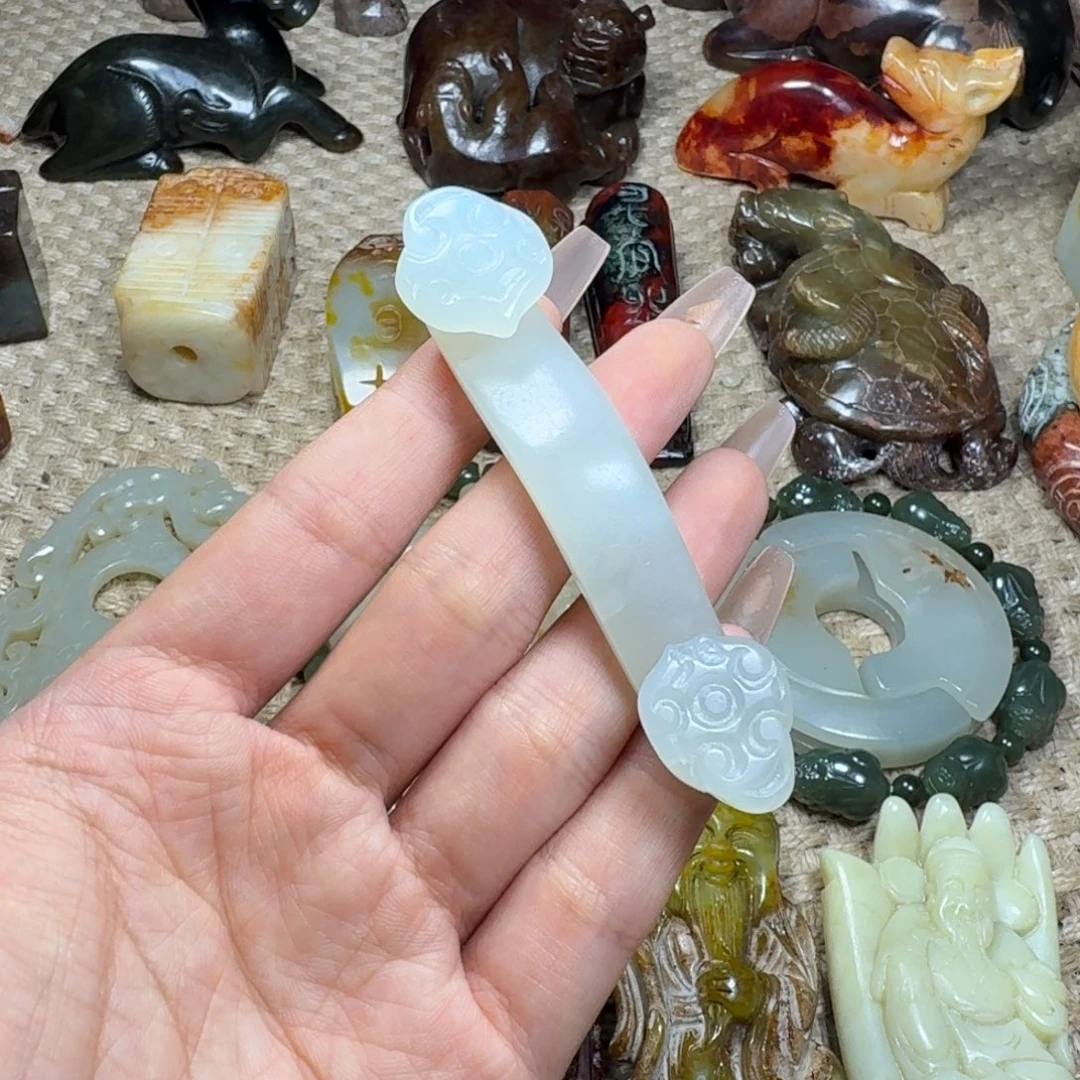 吊坠白玉菩提挂件