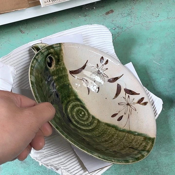 瓷片012 一人直播，看品直播间说序号