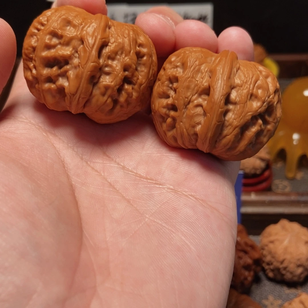 吊坠文玩核桃元宝44尺9