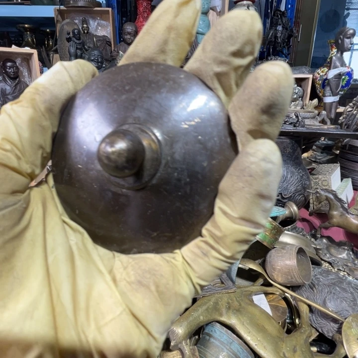 豺大阪回流铜器摆件15