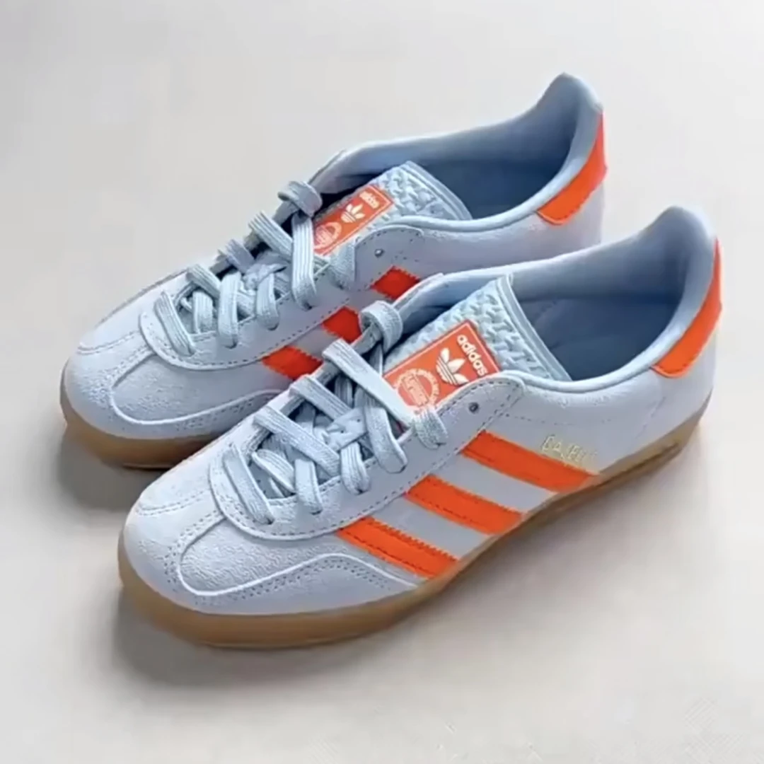 adidas/阿迪达斯三叶草女鞋GAZELLE 多巴胺运动德训T头鞋JH5405