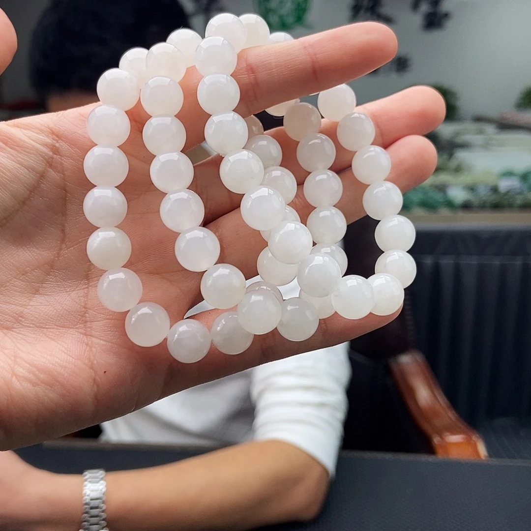 和田玉未镶嵌颈饰手串 颜色多样性发拍一发一