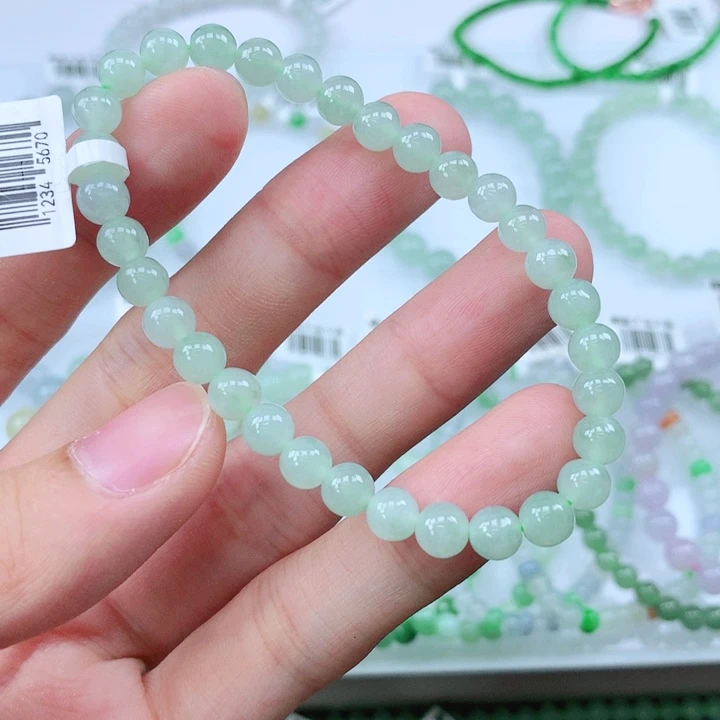 未镶嵌手链翡翠翡翠