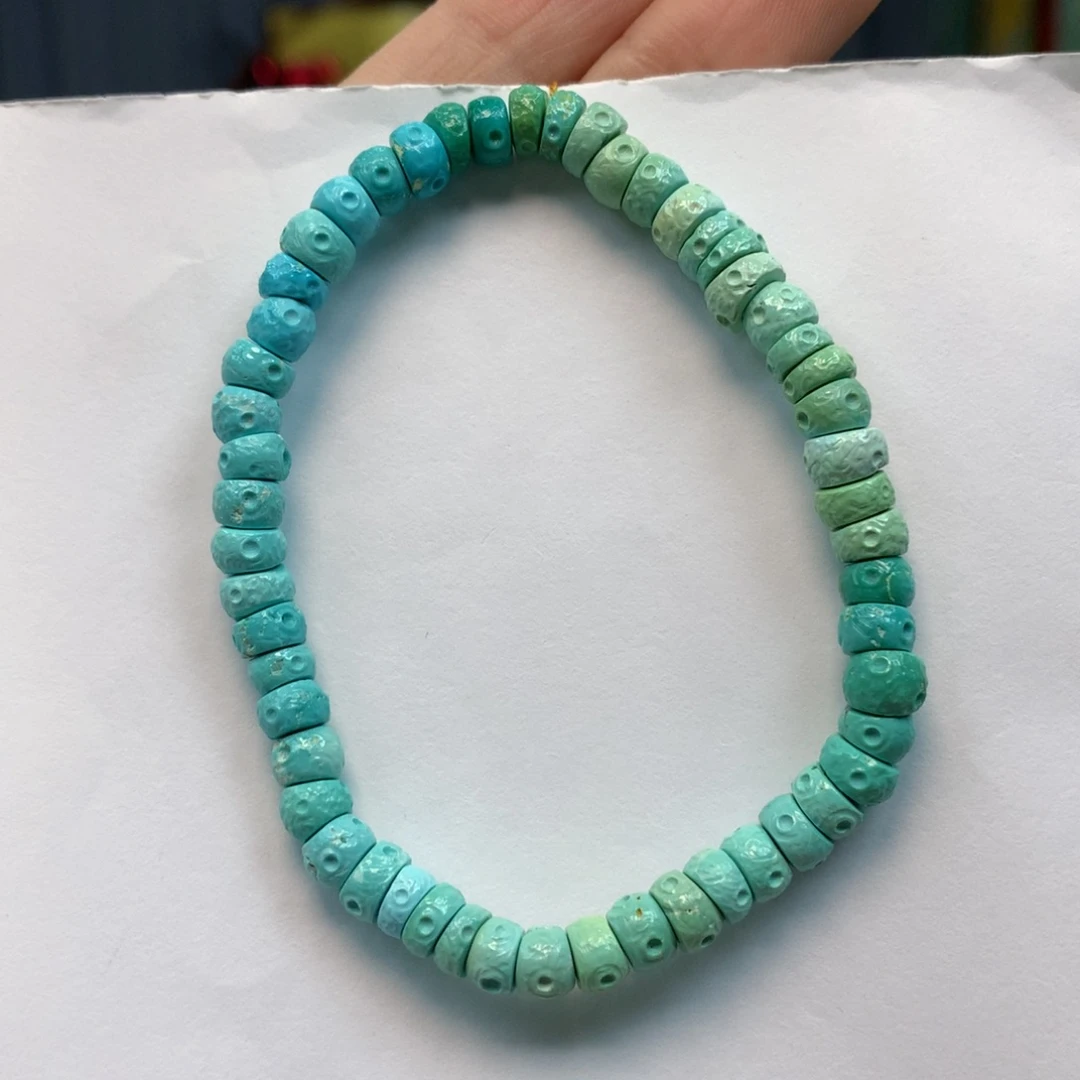 绿松石未镶嵌单圈