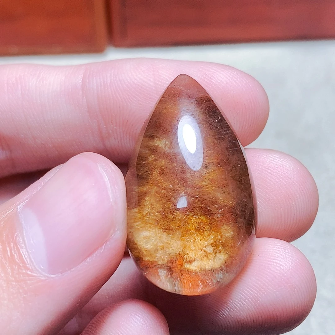 水晶颈饰未镶嵌爱***柿