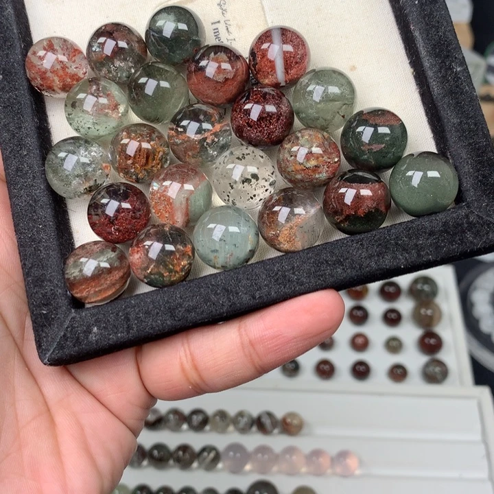 未镶嵌珠宝半成品水晶15.5mm+单颗价