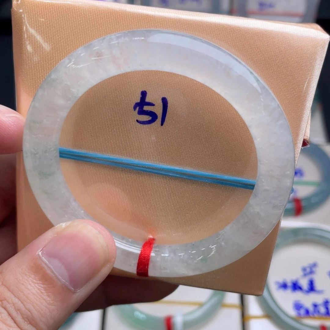 翡翠未镶嵌手镯翡翠手镯60