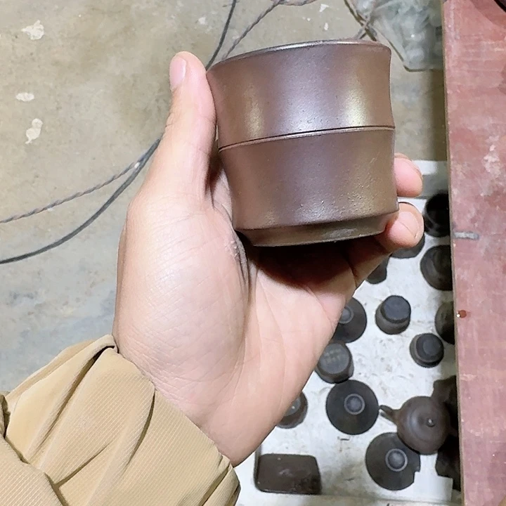 紫砂茶壶坭兴陶柴烧