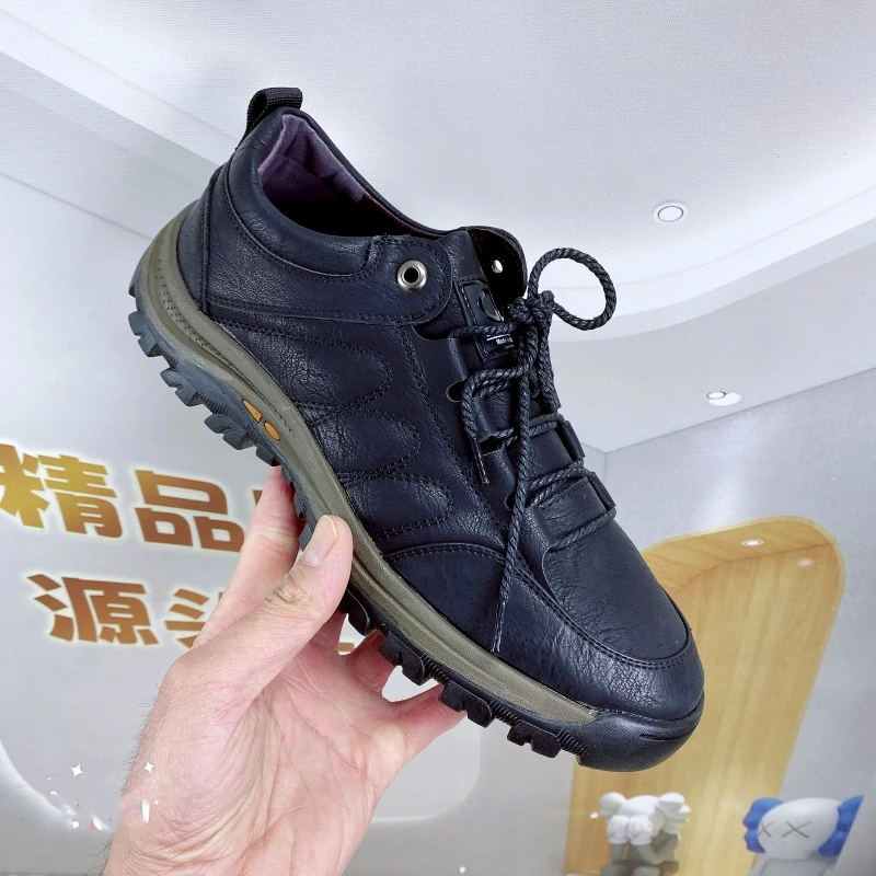 【断码】男士厚底休闲男皮鞋21181