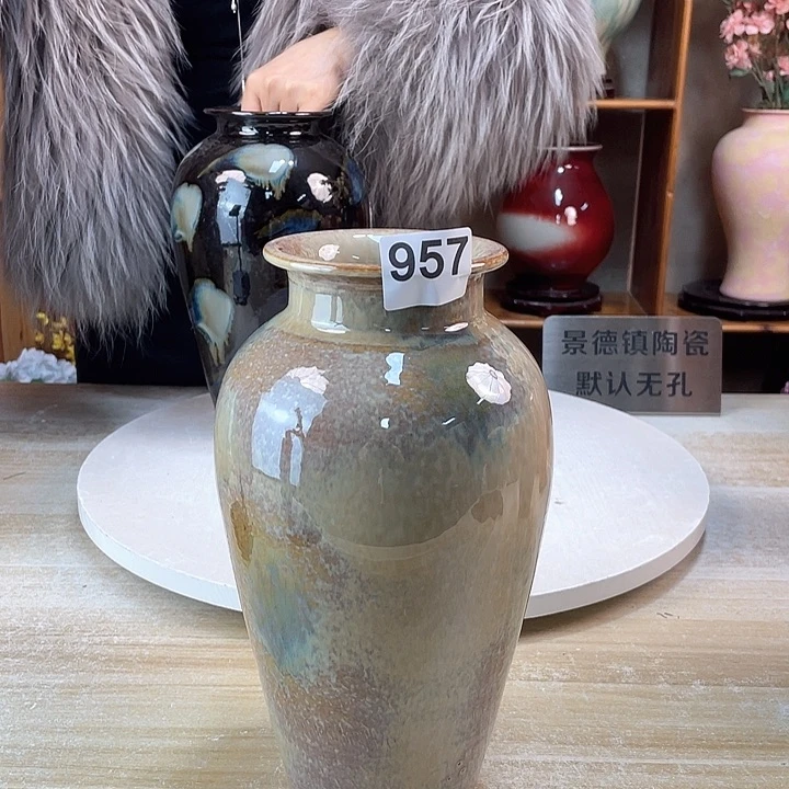 摆件大*微瑕957 景德镇陶瓷艺术精品