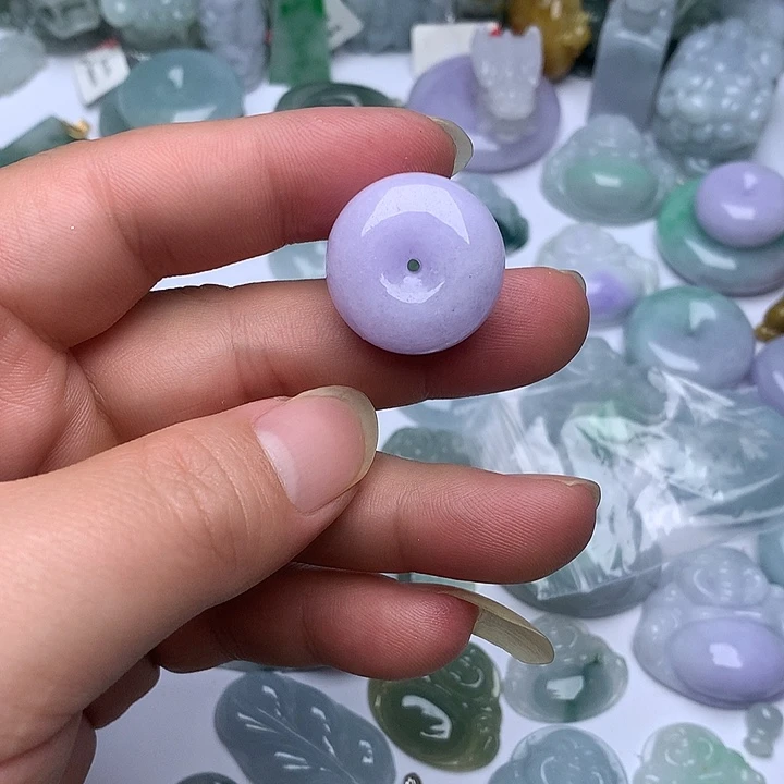 翡翠未镶嵌颈饰天然翡翠