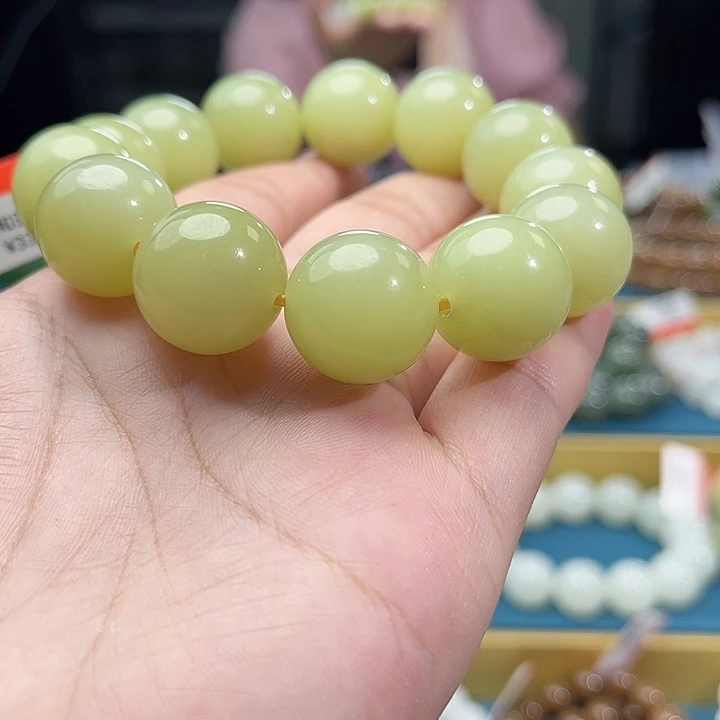 手链未镶嵌和田玉纯天然新疆若羌黄口