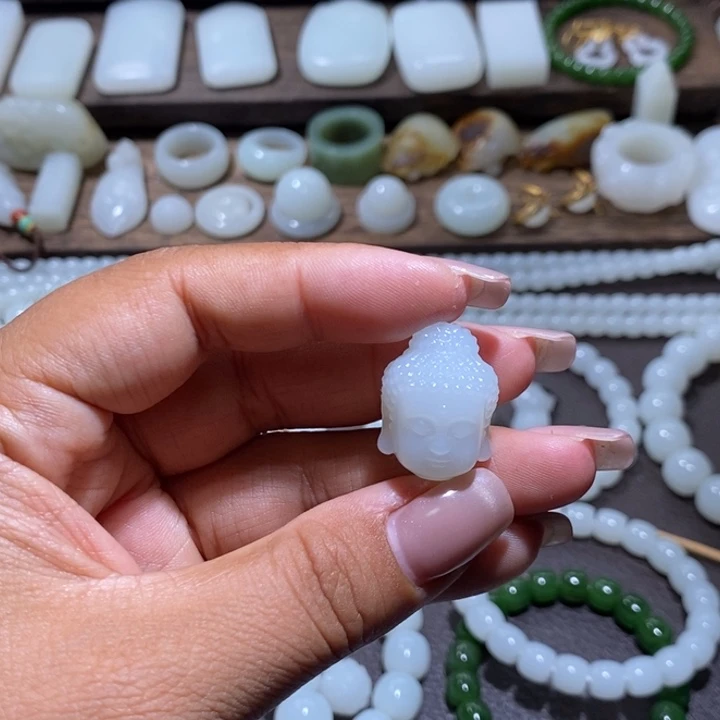 颈饰未镶嵌和田玉用****7