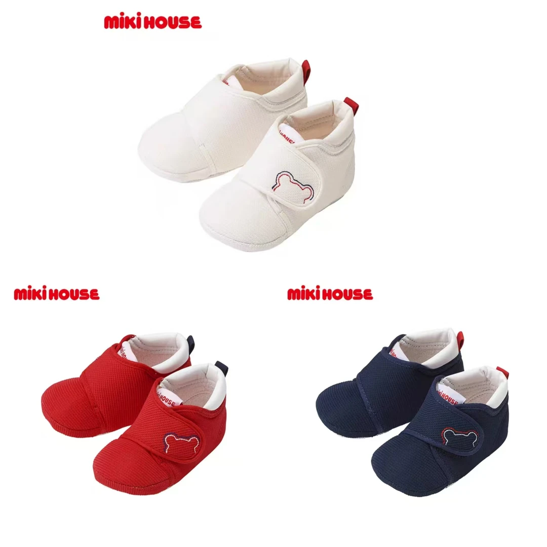 MIKIHOUSE2025新款婴幼儿步前鞋