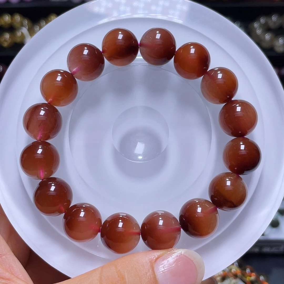 水晶手链未镶嵌兔毛手链13+m