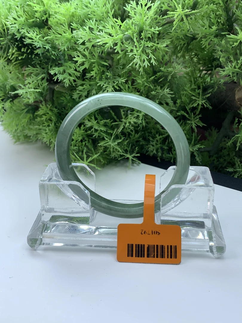 【刘思懿】天然缅甸A货翡翠手镯-H-5