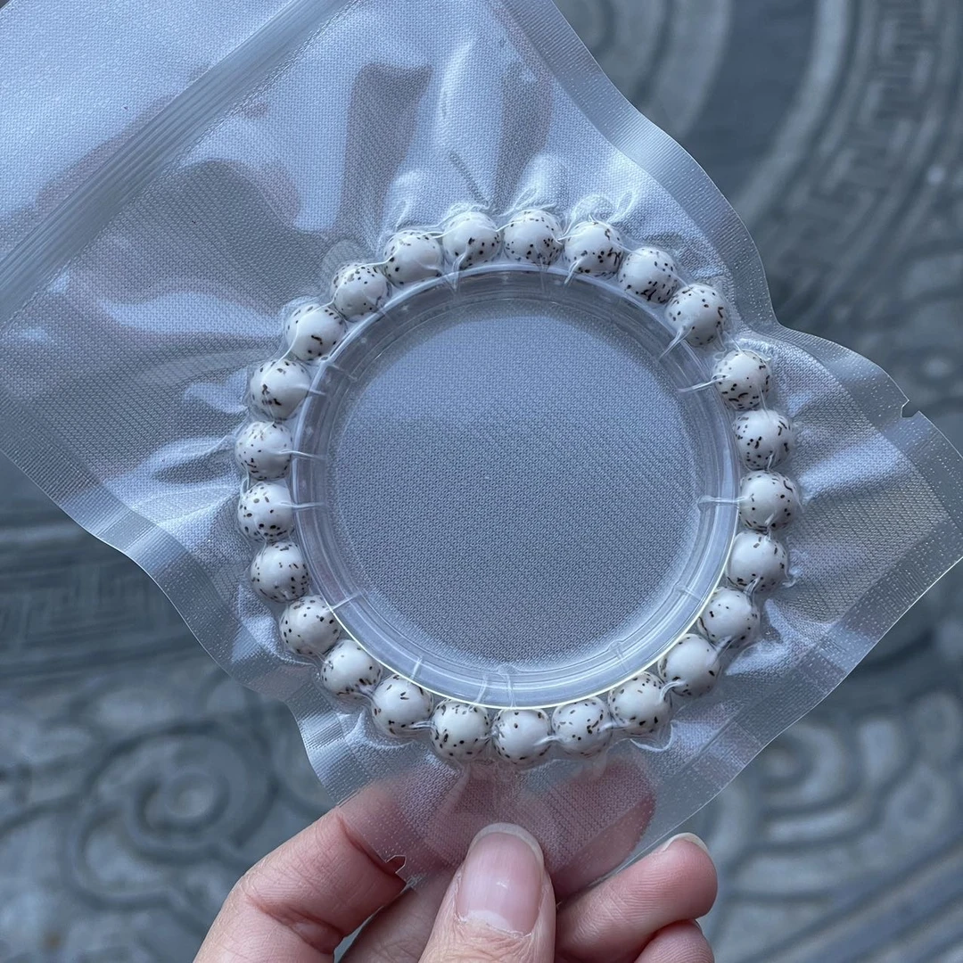 【老胡严选】20 G36844-星月菩提顺白手串-多样性发其一-9mm