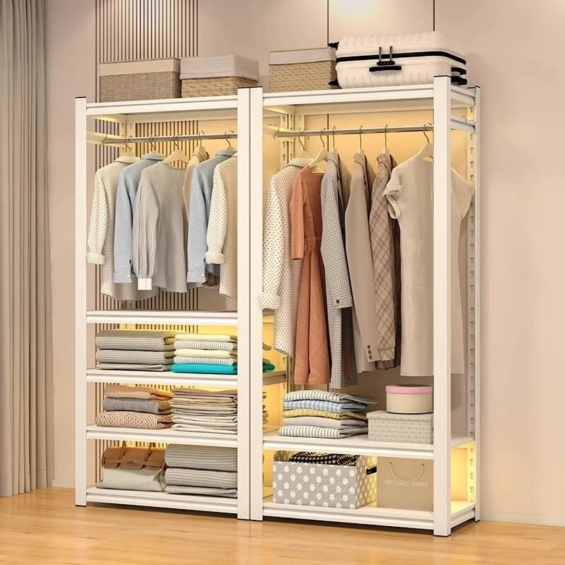 衣架落地卧室隔夜衣服收纳衣帽架轻奢移动家用衣架置物架晾挂衣架