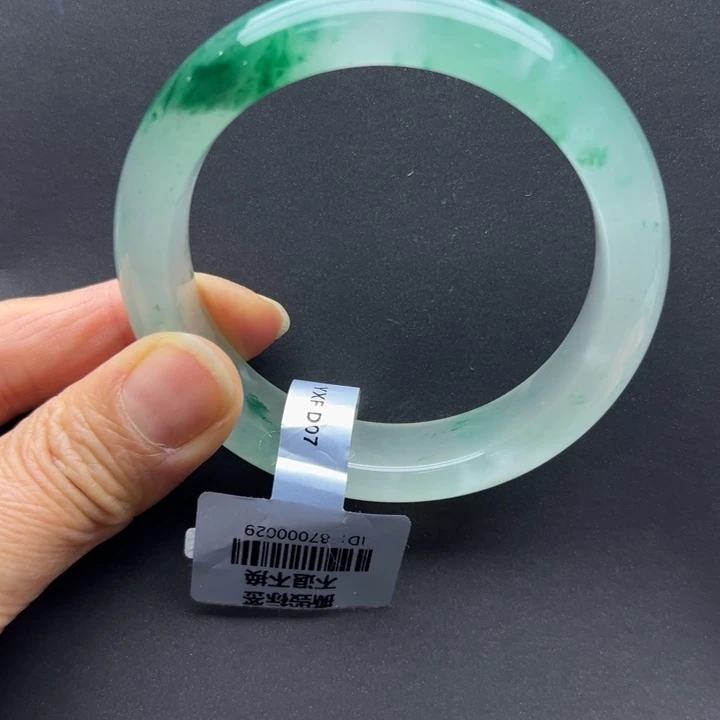 石英质玉未镶嵌手镯燕子➕56.4