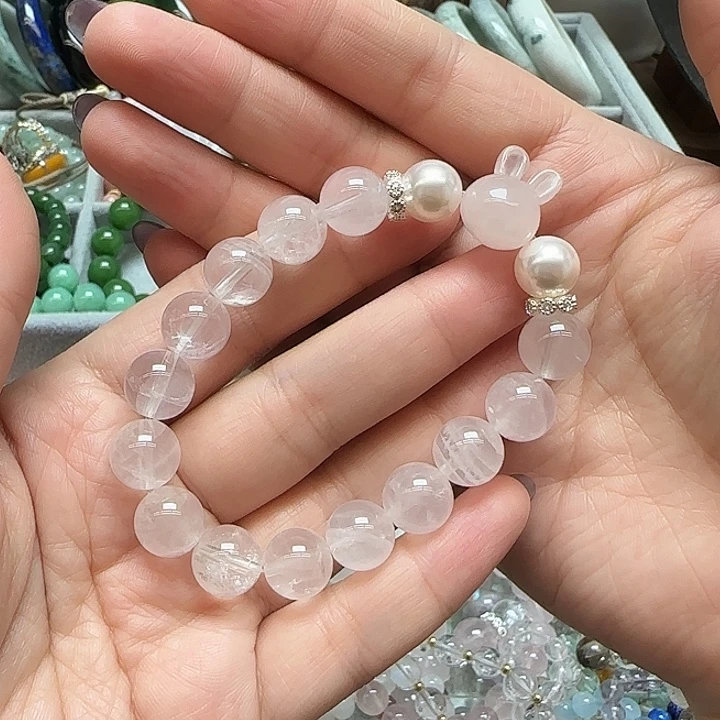 未镶嵌水晶手串天然