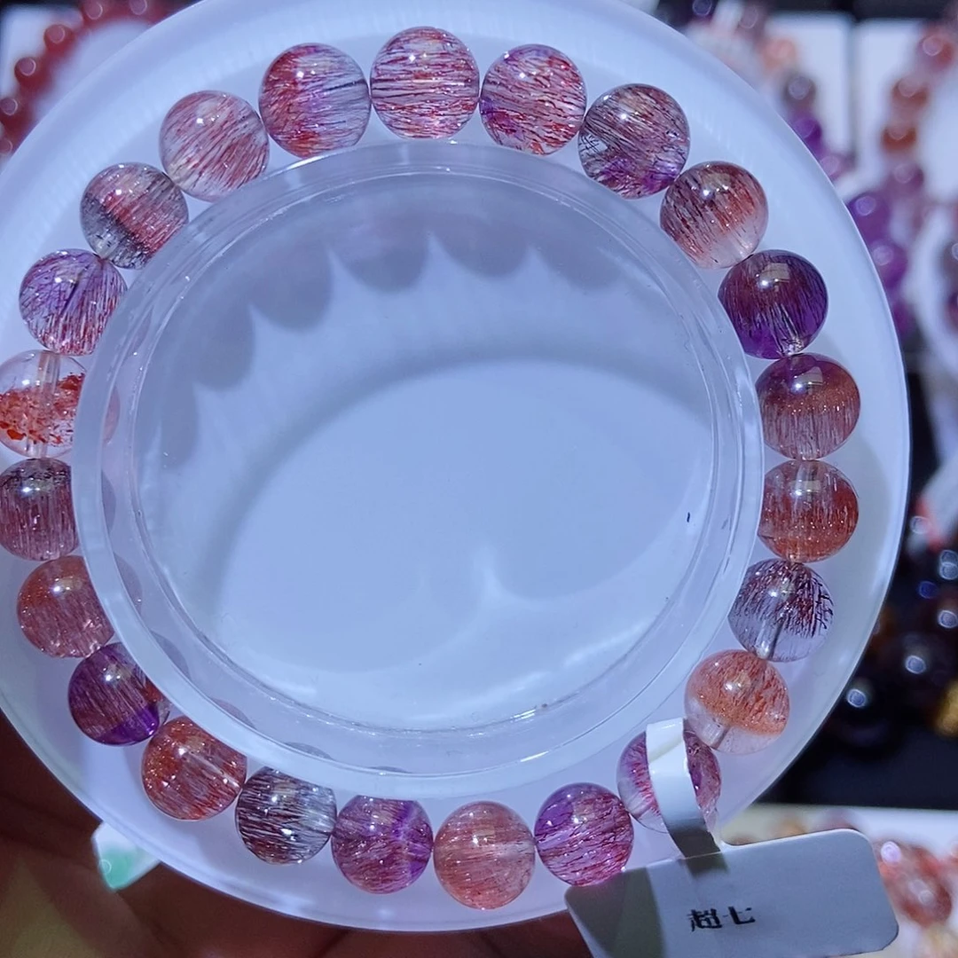 未镶嵌手链水晶仙女双色超七8.2