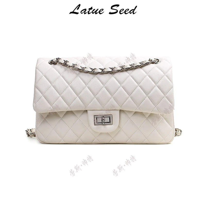 【A345-白色】新品简约百搭时尚单肩轻便ins休闲女包422