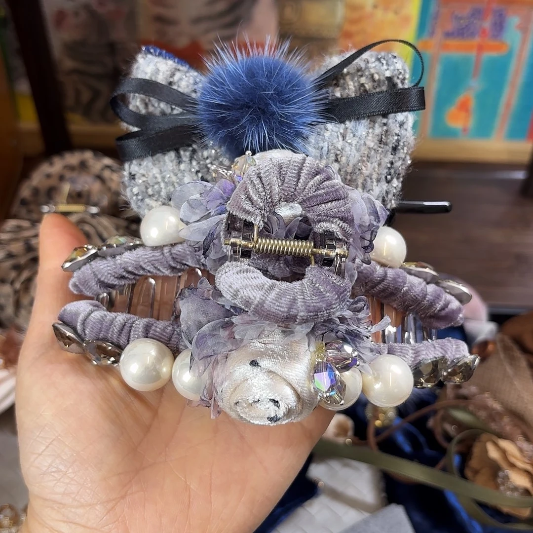 布艺铁合金抓夹夹夹夹