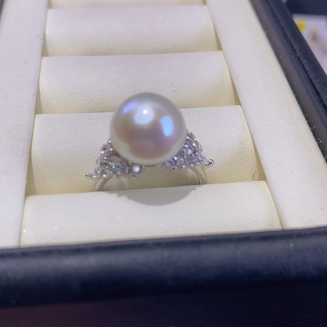 戒指合金淡水珍珠