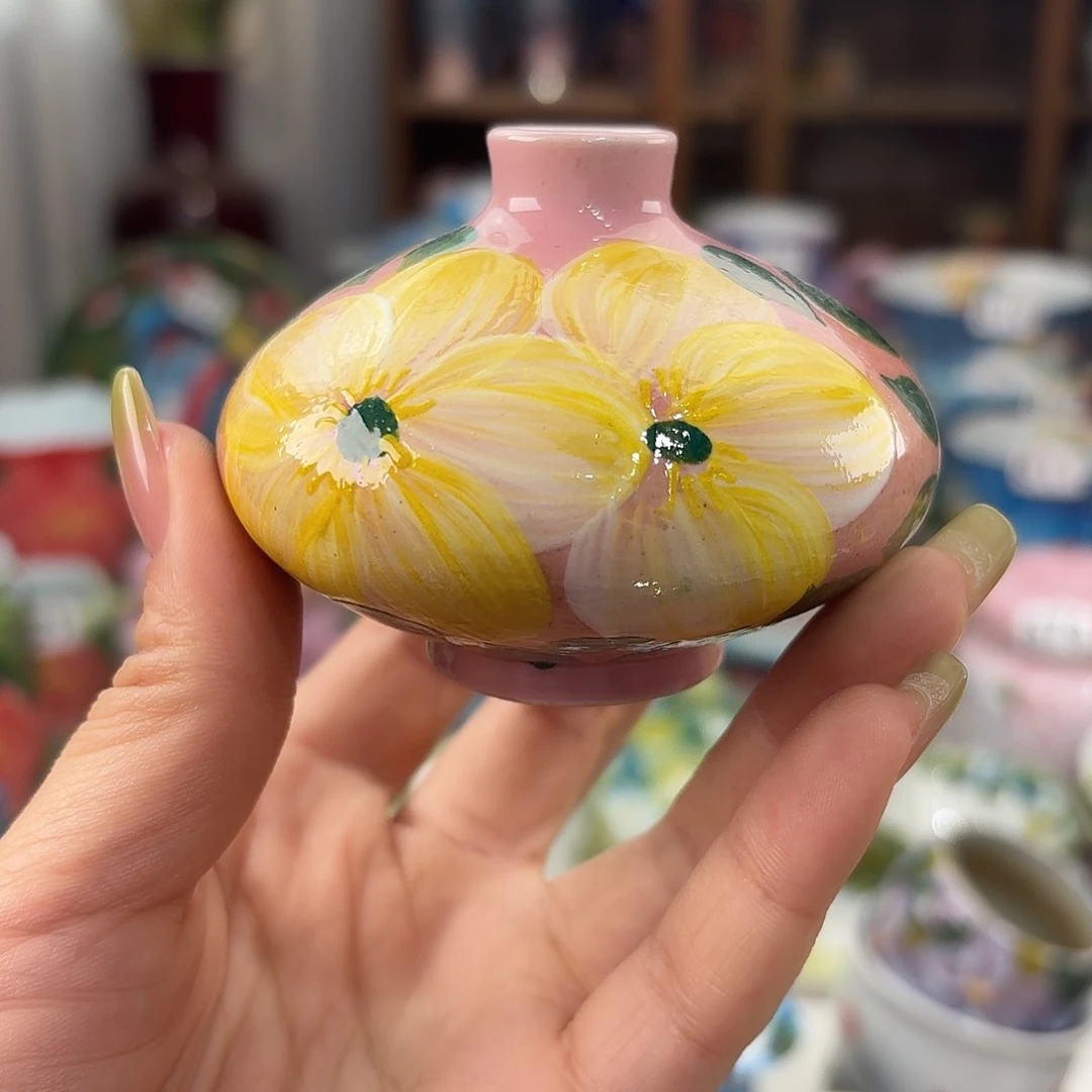 瓷片景德镇手绘高温釉下彩陶瓷茶具