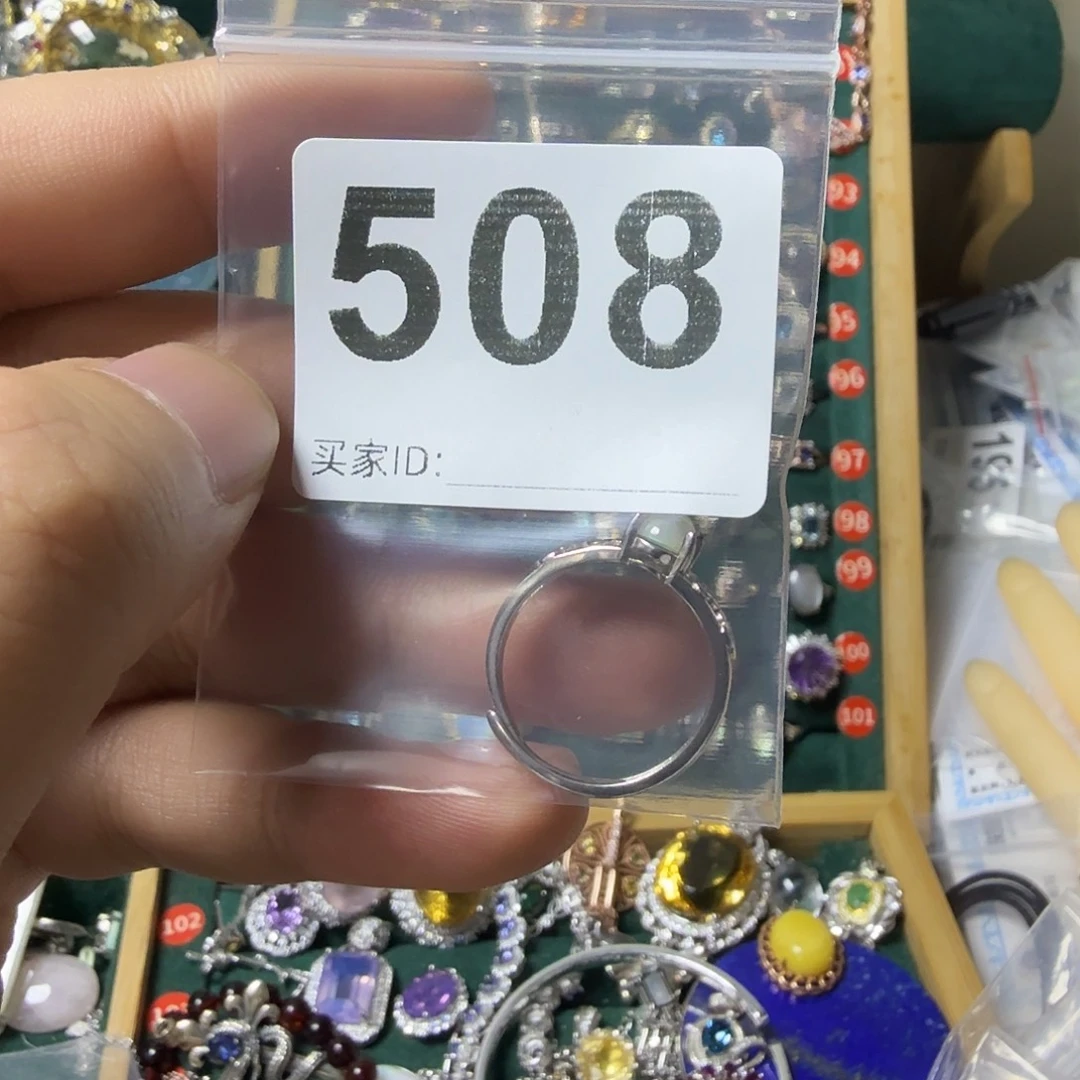 是***呀欧泊银S925镶嵌戒指