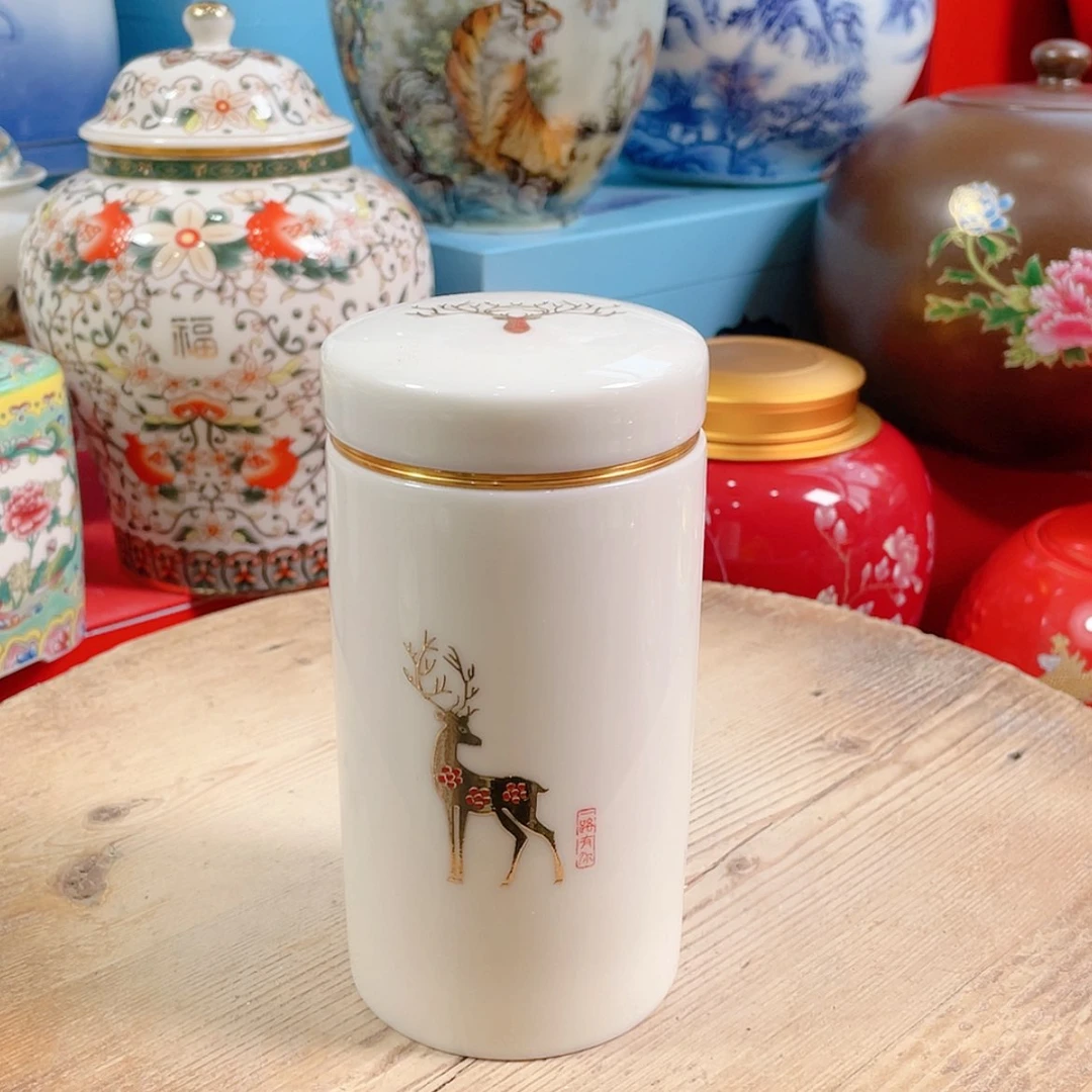 【闪购商品】罐陶瓷茶叶罐密封罐