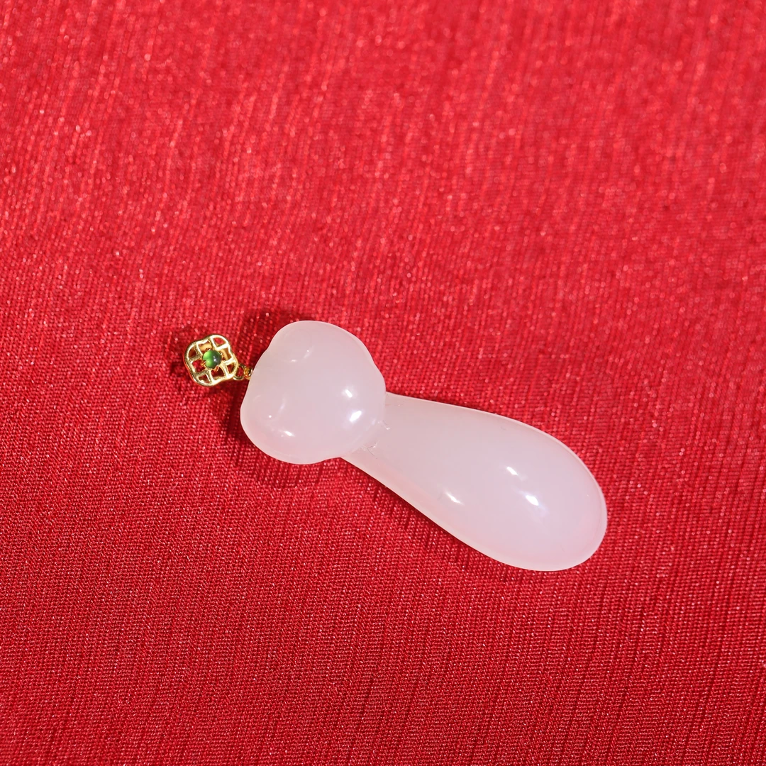 【汪氏精品】 和田玉白玉如意 2740-G8 多样性发其一