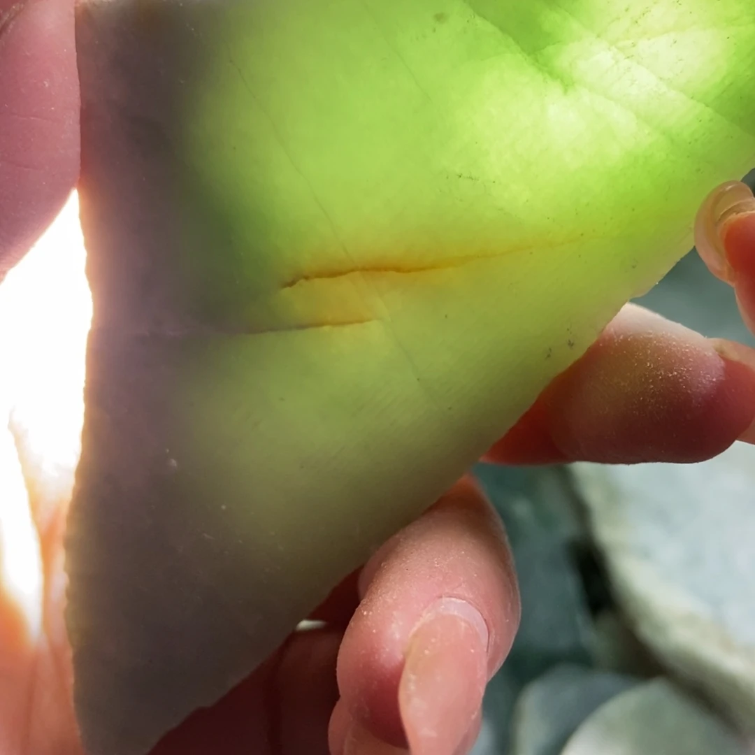 翡翠未镶嵌挂件天然翡翠