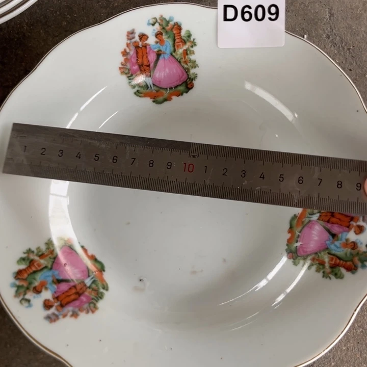 八九十年代高岭土盘碗碟有矿点D609