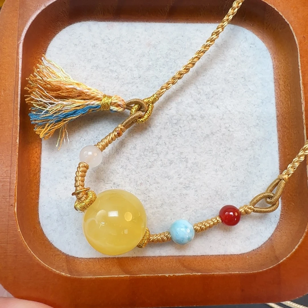 未镶嵌琥珀裸石定制